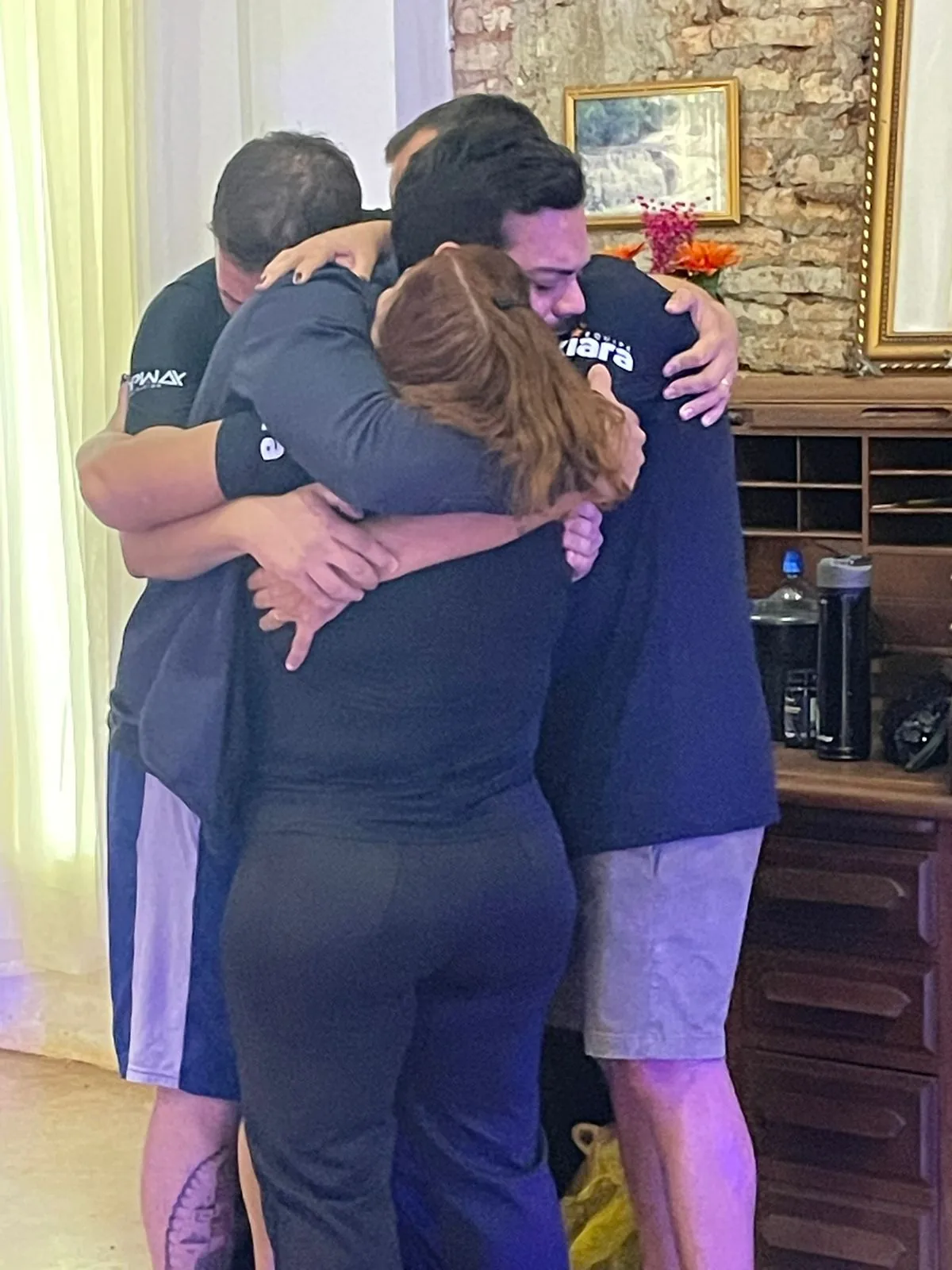 Abraço coletivo